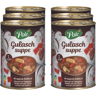 Pote Gulaschsuppe 400 ml, 6er Pack