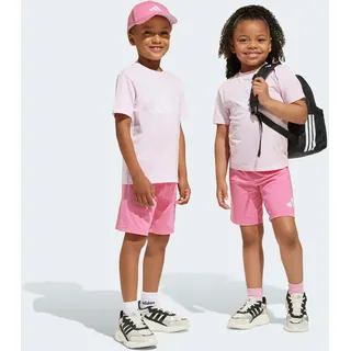 adidas Kinder Set LK BL T-SET 160 JE1378 110 - Clear Pink/White - 110