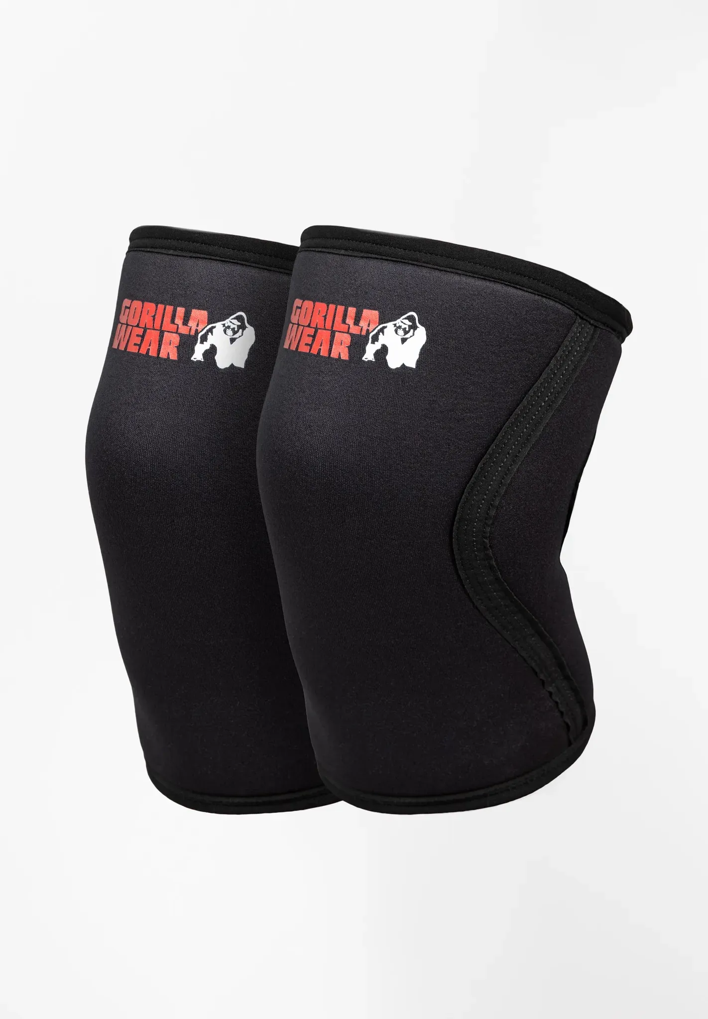 5MM Kniebandagen - Schwarz - XL