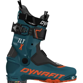 Dynafit TLT X Extra Wide Herren Skitourenschuhe Petrol/Orange 50