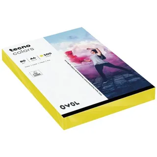A4 80 g/qm 100 Blatt gelb