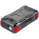 VOLTCRAFT VC PB PD65W Rugged Powerbank 30000 mAh USB PD 3.0 Li-Ion Schwarz-Rot LED Taschenlampe, Statusanzeige, Outdoor