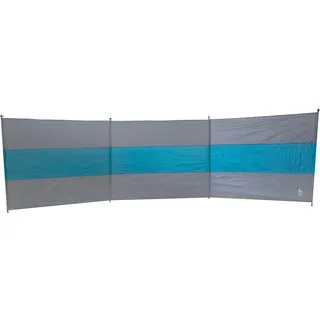Bo-Camp Brendan Windschutz grau/blau 500 x 140 cm