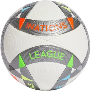 Adidas UEFA Nations League 24 Pro Ball IS7441, Unisex Footballs, Silver, 5 EU
