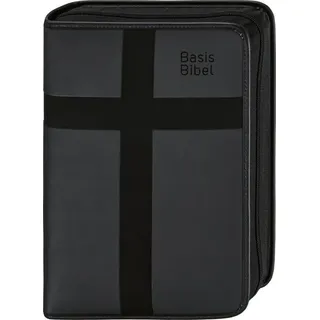 Deutsche Bibelgesellschaft BasisBibel. Die Komfortable. Hülle mit Reißverschluss. Schwarz
