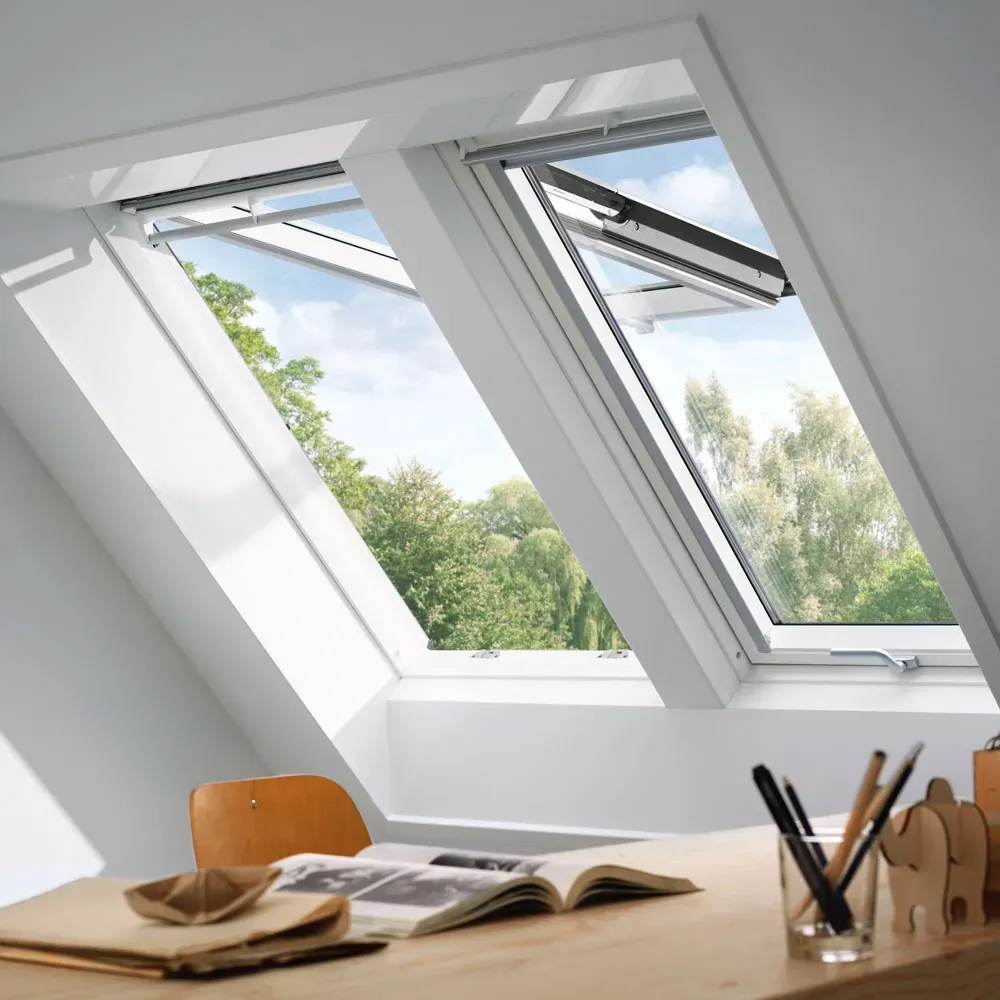 VELUX System DUO GPU MK06 SK0W5 bestehend aus 2 mal GPU inklusive EKW mit BDX