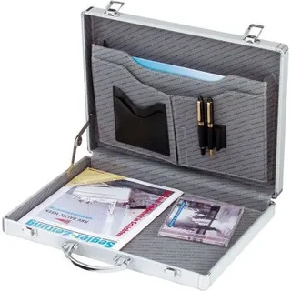 Jüscha ALUMAXX Attaché-koffer Minor, silber