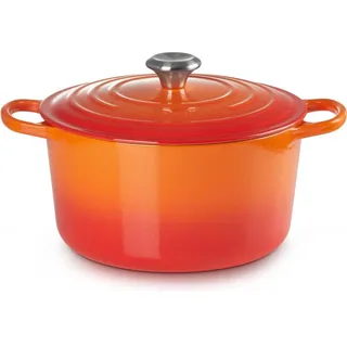 26 cm rund hoch ofenrot