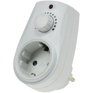 ChiliTec Steckdosendimmer 20-280 Watt Weiß 1 St.