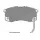 Mapco Bremsbelagsatz Scheibenbremse 6502