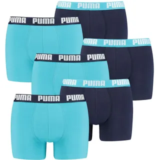 Puma Herren Unterhose Pant Unterwäsche, Farbe:796 - Aqua/Blue, Bekleidungsgröße:M - M