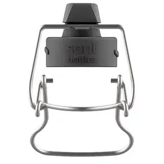Soulbottles soulcap Verschluss grau