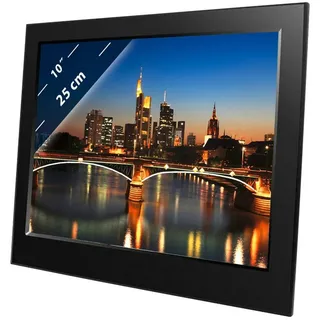 Braun Photo Technik DigiFrame 10 Slim (10,1 Zoll) Schwarz