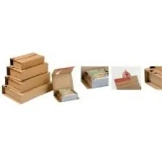 ColomPac Universal-Versandverpackung, für bis zu 5 CDs Innenmaße: (B)147 x (T)126 x (H)-55 mm