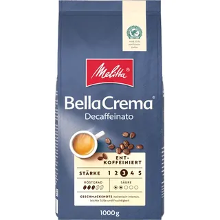 8 KG - Melitta - BellaCrema Decaffeinato - Kaffeebohnen