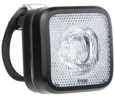 Knog Blinder MOB Fahrradlampe, StVZO, weiße LED, black/black (80 Lumen)