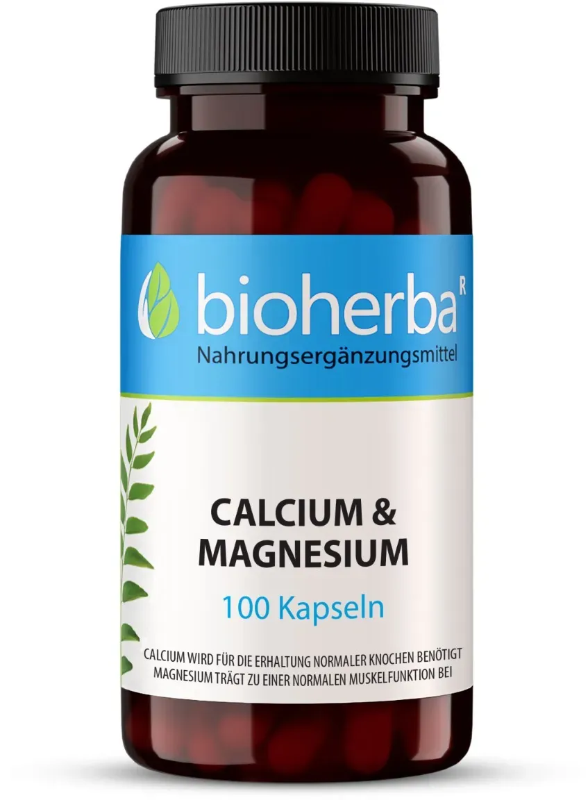 Calcium und Magnesium 100 Kapseln