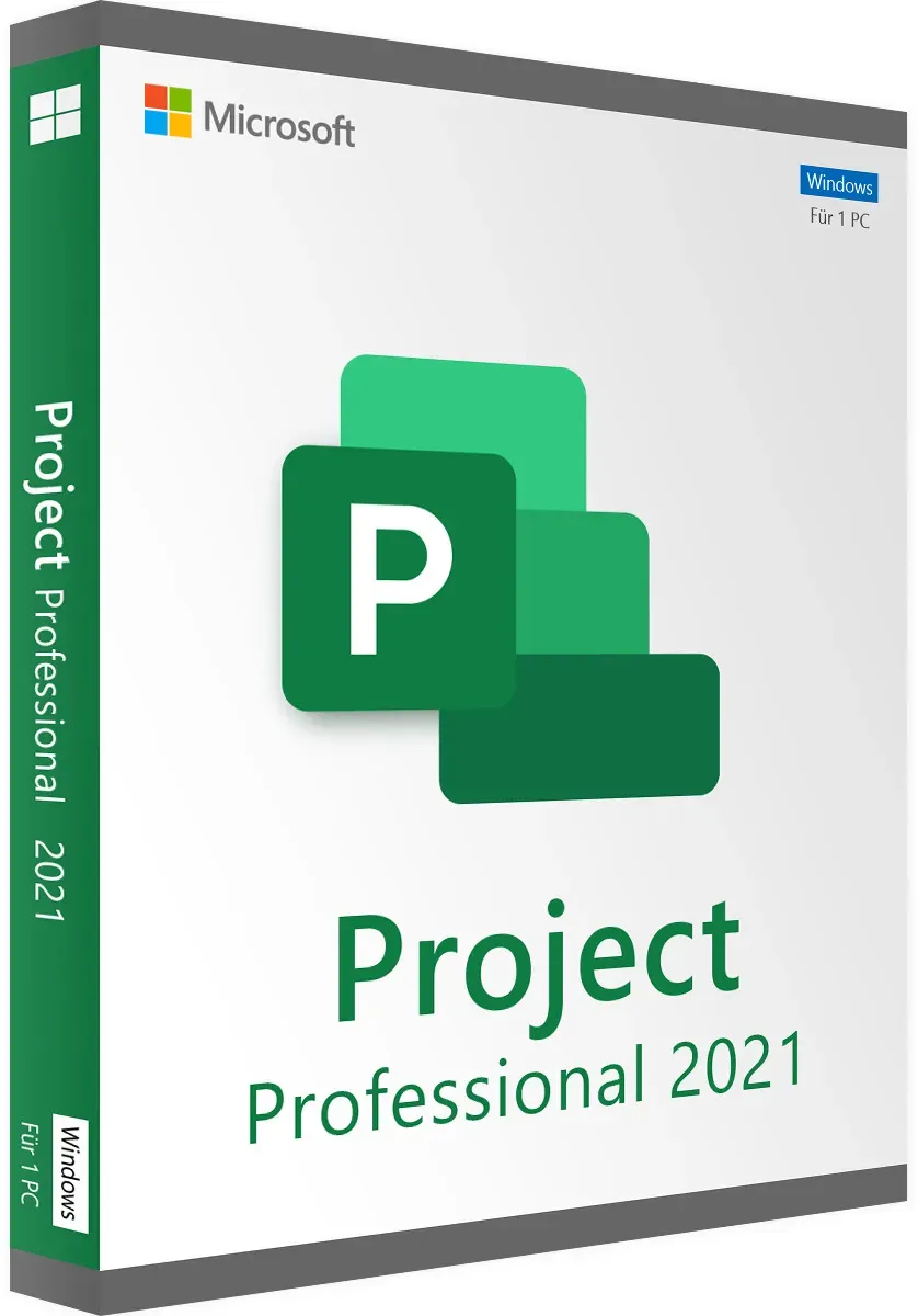 Microsoft Project 2021 Professional | Windows | 1 PC | Zertifiziert