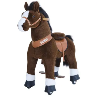 PonyCycle Chocolate Brown with White hoof Horse