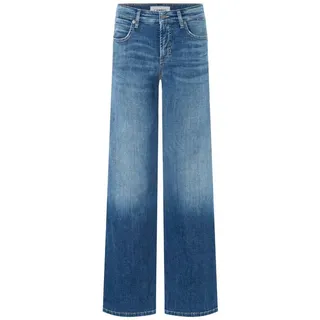 Cambio Tess Wide Leg Jeans im 5-Pocket-Design Modell Blau, 34/33