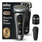 Braun Series 9 Pro+ 9575cc Wet & Dry, Folienschaber, Metallisch, Akku, Lithium-Ion (Li-Ion), 90 min, Box