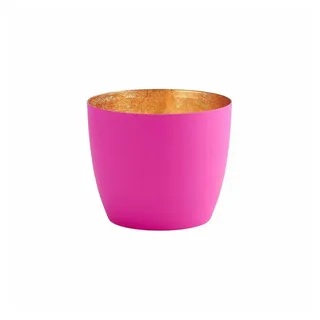 Cr8 A Gift Gift Company Windlicht Madras M, Teelichthalter, Kerzenhalter, Eisen, Neon Pink, 8.5 cm, 1092504082