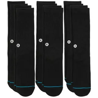 Stance Freizeitsocken ICON 6 PACK schwarz L (43-46)
