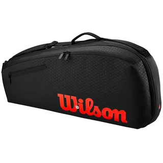 Wilson Clash V3 Super Tour 3 Pack Tennistasche schwarz - schwarz