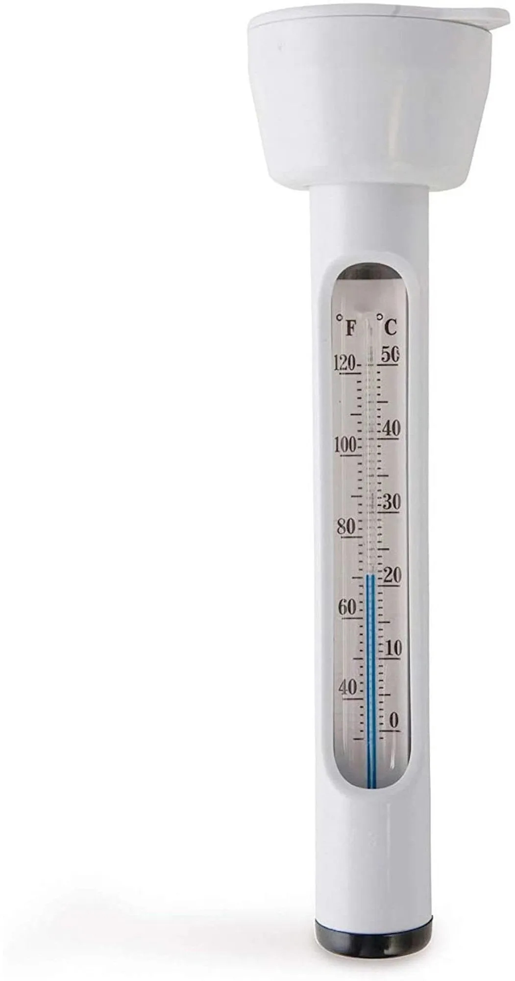 Intex 29039 – Schwimmendes Poolthermometer, Kunststoff, Weiß
