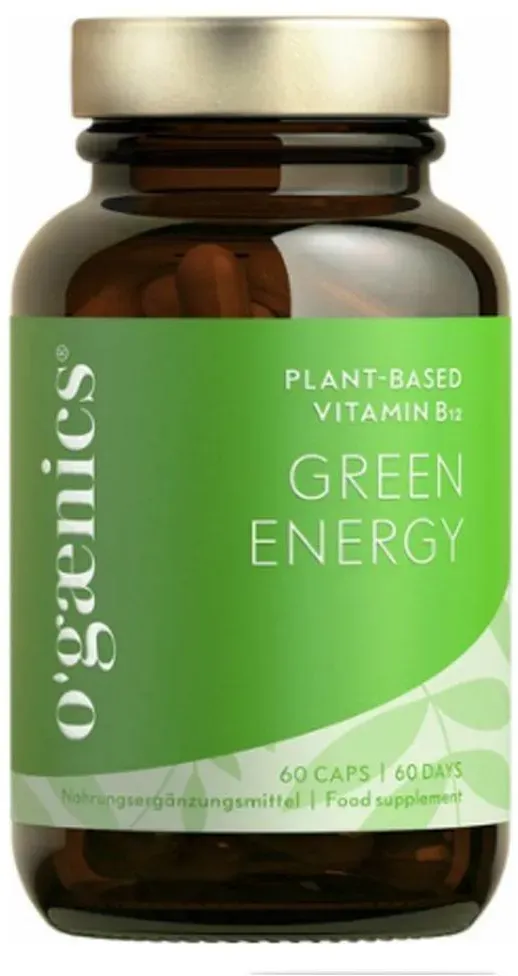 Ogaenics Green Energy plant-based Vitamin B12 (60 Stk.)