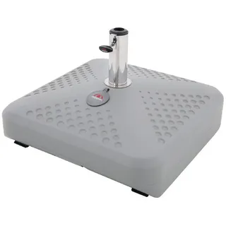 Doppler Active Trolley Granitplatte 56x56cm Sonnenschirmständer Füllsockel 85 kg Kunststoff Grau