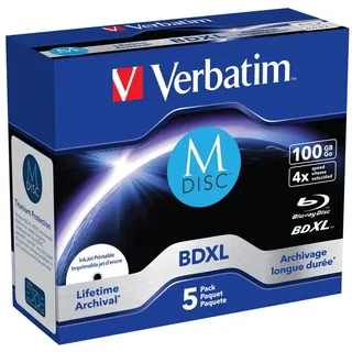 Verbatim M-Disc BD-R XL 100GB/1-4x 43834