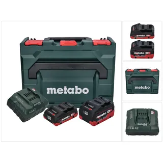 18 V 1 x 4,0 Ah + 1 x 5,5 Ah + Ladegerät + metaBox 685136000