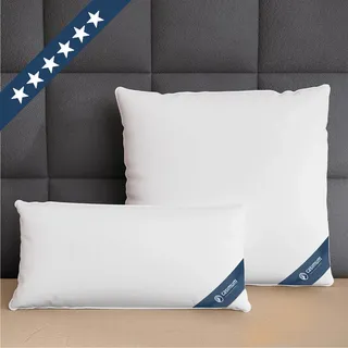 3-Kammer-Gänsedaunenkissen »FIRST CLASS« – 100% Gänsedaunen (Außen), Größe: 40x80