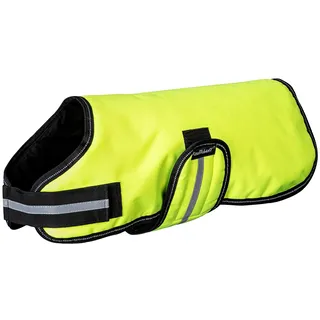 Knuffelwuff Hundemantel Funktionstextil reflektierend Neon 25cm Neon Gelb