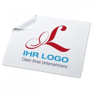 Glasreinigungstuch/Brillenputztuch individuell bedruckt (15x18 cm)