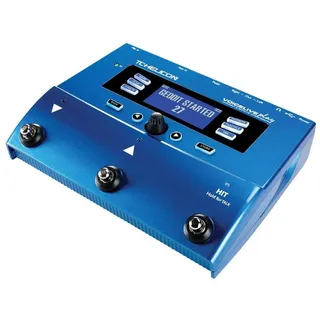 TC Helicon Voicelive Play 3-Tasten Vocal Effektpedal mit Looping