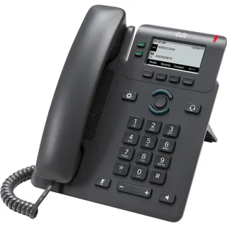 Cisco 6821 Phone FOR MPP SYSTEMS, Telefon, Schwarz