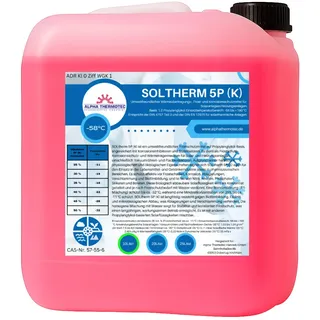 Solarflüssigkeit Flach- u. Röhrenkollektor 10 l rot Konzentrat bis -58° C