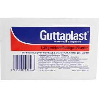 Guttaplast Pflaster 6 cm x 9 cm 1 St.