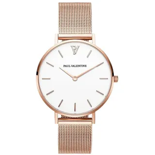 Paul Valentine Damen Armbanduhr MARINA ROSE GOLD MESH 32 MM PV32111