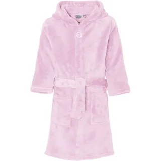 Playshoes Bademantel Fleece-Bademantel uni" in rosa, 134/140