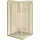 Moments of Glass ALICE Eck-Duschkabine links 75 x 190 cm grau teilsatiertes Sicherheitsglas DK19