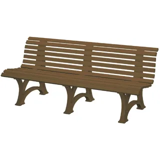 200 x 64 x 80 cm braun