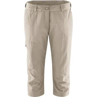Maier Sports Damen Funktions-Capri Neckar aus 100% PA, Funktionshose/Outdoorhose/Wanderhose/Caprihose, Abriebfest und schnelltrocknend