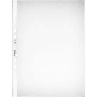 Herlitz Prospekthülle A4 genarbt 50er Set