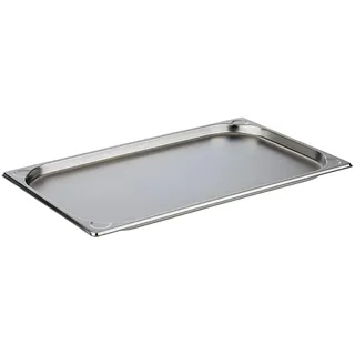 APS 81100 GN-Behälter 1/1 Gastronormbehälter Edelstahl rostfrei/Abmessungen 32,5 x 53 cm/Tiefe 20 mm/Volumen 2,5 Liter