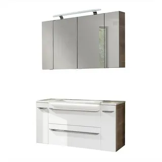 Fackelmann LUXOR 7-tlg. Braun/Weiß