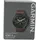 45 mm Schwarz/Schiefergrau Leder Armband Dunkelbraun
