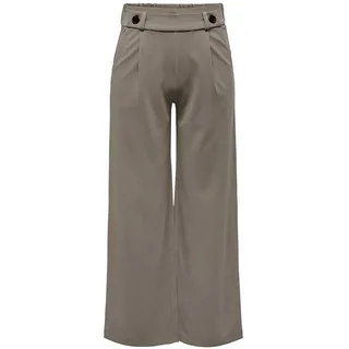 Jdy Damen Jdygeggo NEW LONG PANT JRS Noos Hose, Driftwood/Detail:Black Buttons, XS / 30L EU